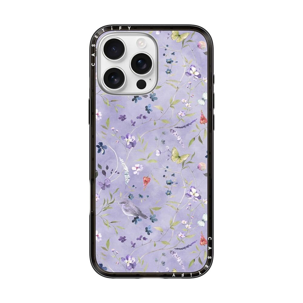 CASETiFY iPhone 16 Pro Max フラワーケース CASETiFY Compact Magsafe iPhone 16 Pro Max Case [Slim and Sleek